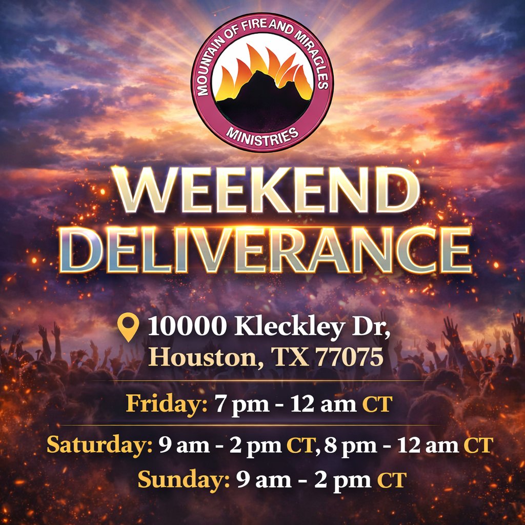 Weekend Deliverance at Prayer City